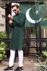 Emerald Green Designer Kurta Pajama